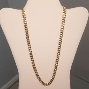 14K Yellow Gold Cuban Chain